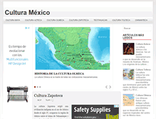 Tablet Screenshot of culturasmexicanas.com